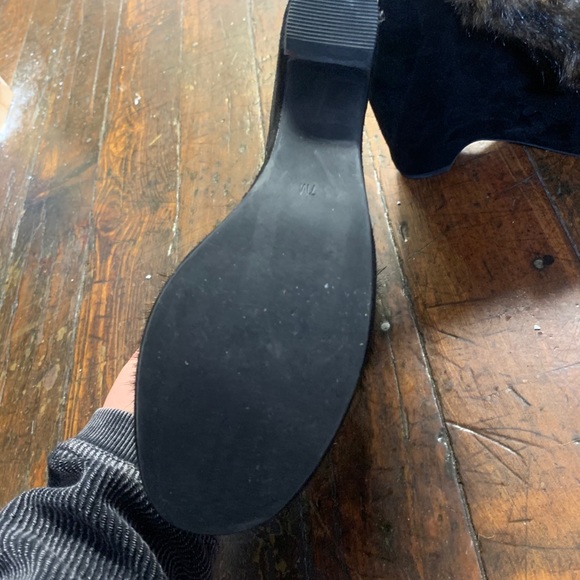 Jeffery Campbell fur wedges - Picture 3 of 3